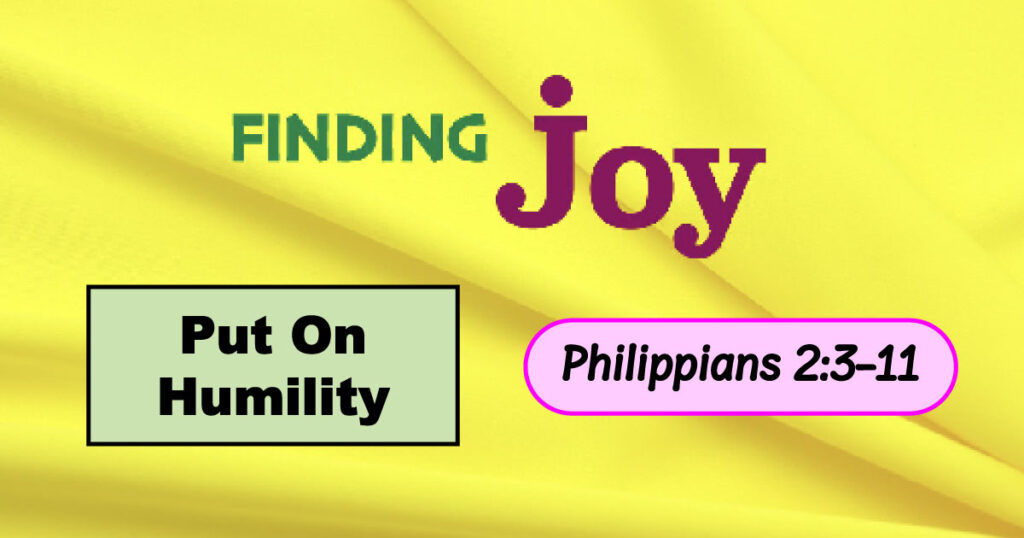 Put on Humility