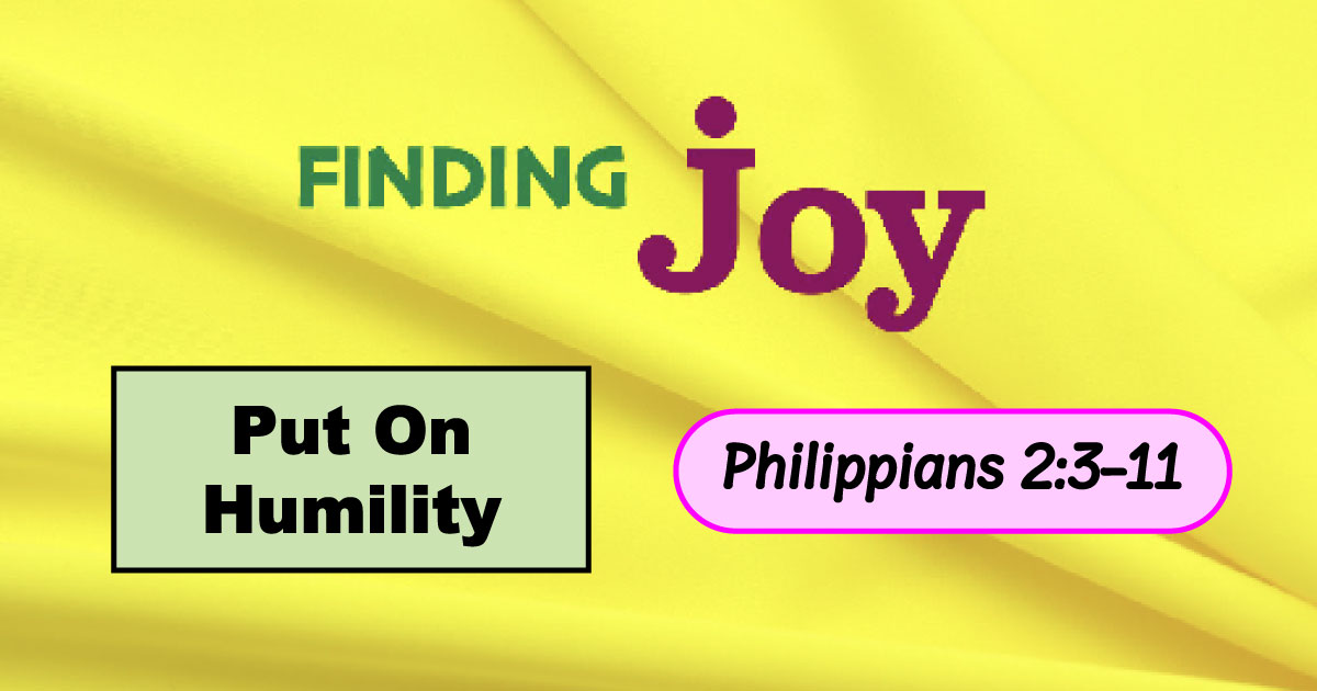 Put on Humility